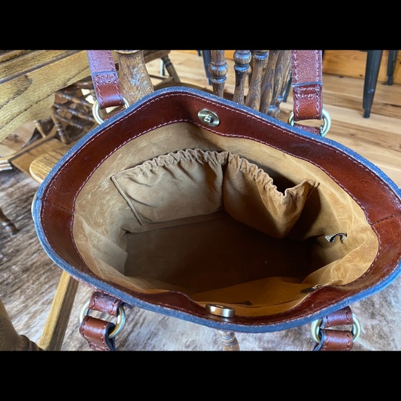 Patricia Nash Anniversary Edition Tooled Leather Handbag - Picture 6 of 10